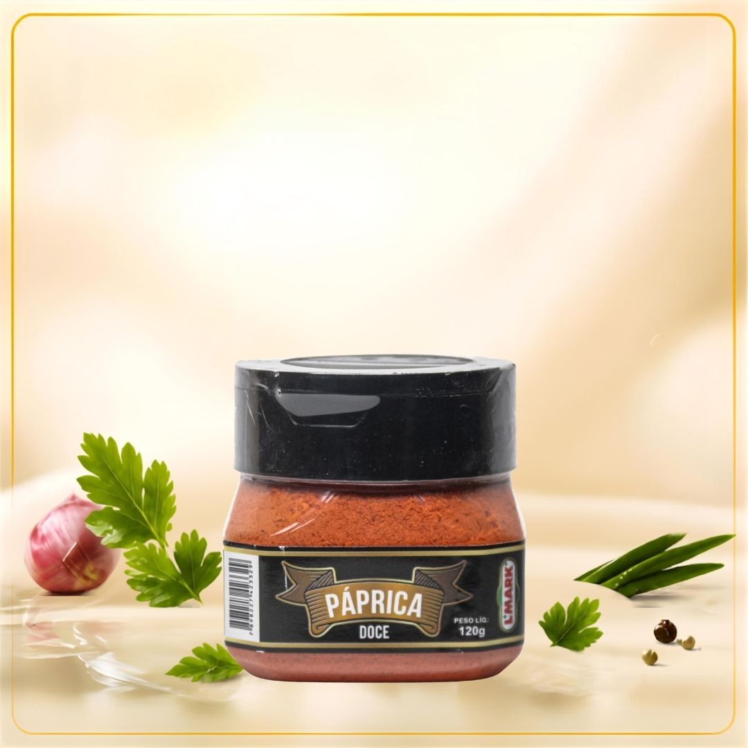Trio de Pápricas Nobres 120g (Doce, Defumada & Picante)