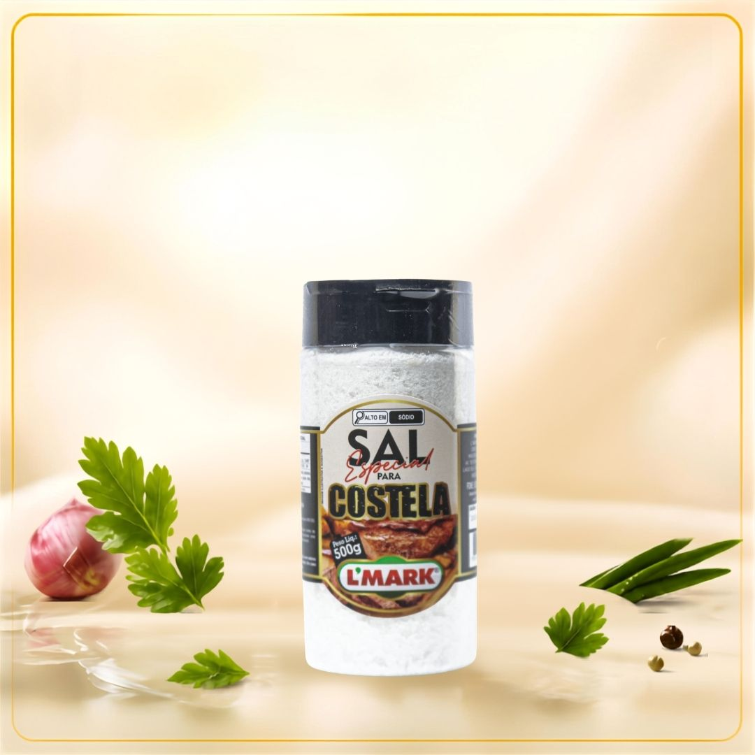 Sal Especial para Costela 500g - L'Mark Temperos e Condimentos Artesanais - Fabrica em Palmas TO