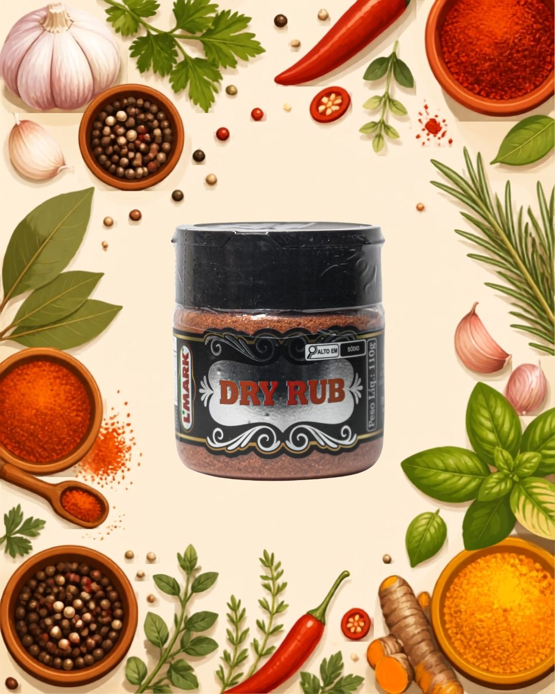 Dry Rub American BBQ Especial 110g