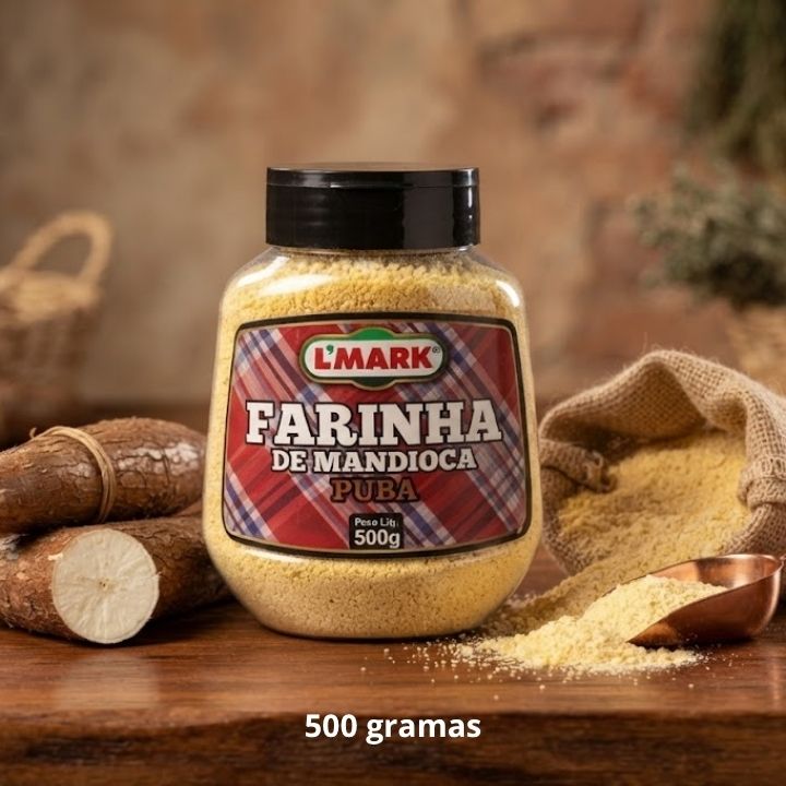 Foto de farinha-de-mandioca-puba